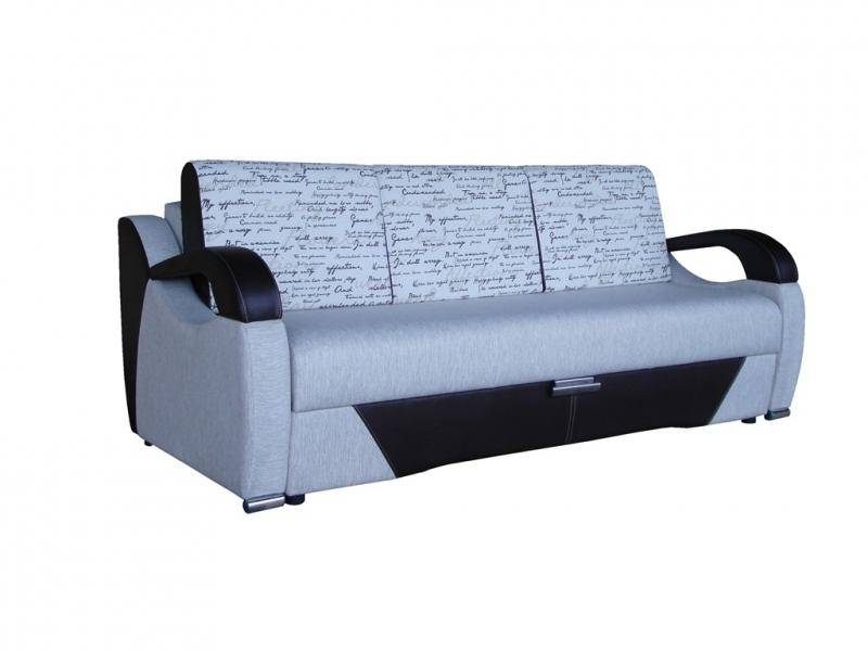 прямой диван вика 3 с оригинальными подлокотниками в Нижневартовске