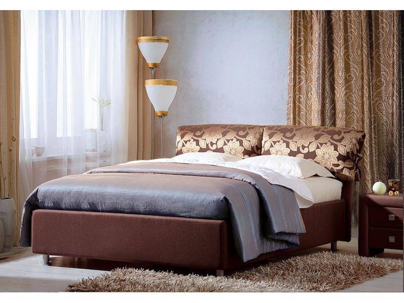 кровать с узкой изогнутой спинкой альфа в Нижневартовске