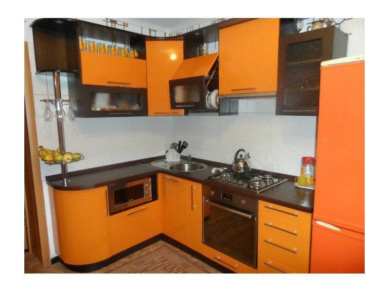 оранжевая кухня в Нижневартовске