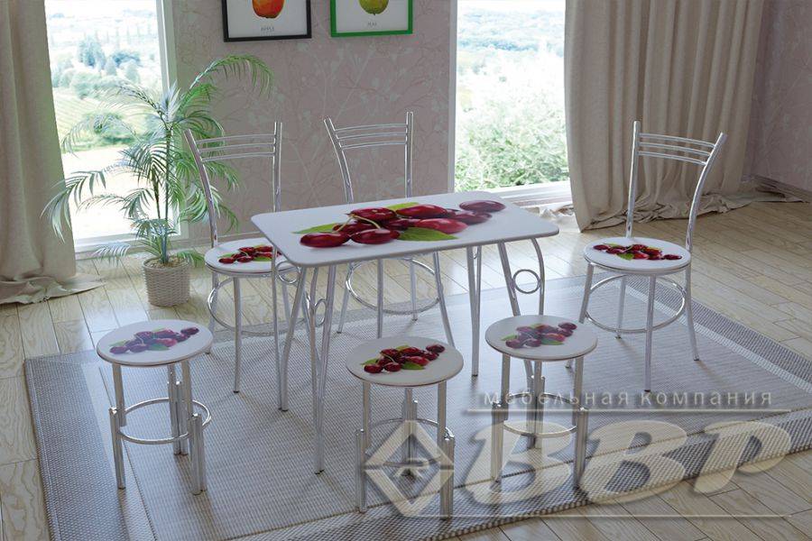 стол обеденный мдф с фотопечатью в Нижневартовске