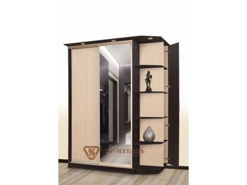 шкаф-купе 9 с открытыми полками в Нижневартовске