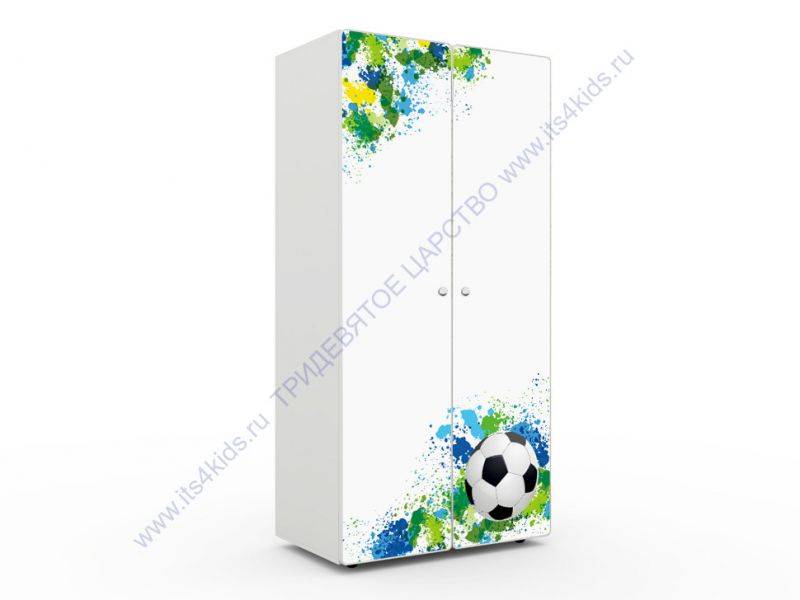детский шкаф с рисунком футбол в Нижневартовске