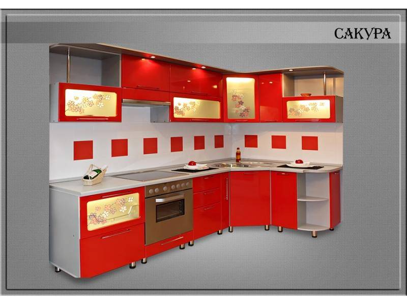 кухня угловая сакура в Нижневартовске