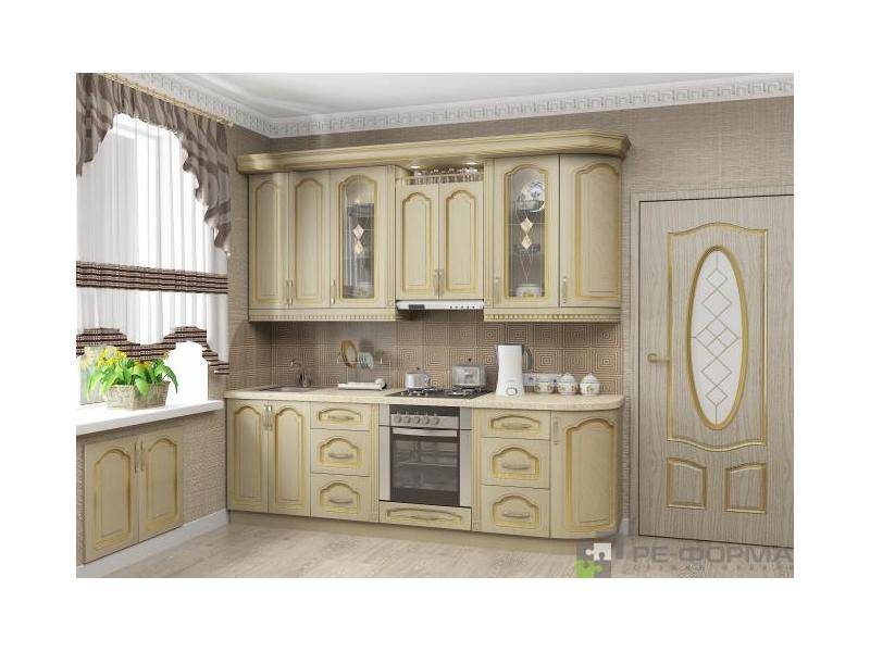 прямая мини кухня 007 в Нижневартовске