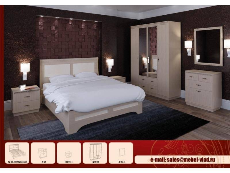 спальный гарнитур элегант в Нижневартовске
