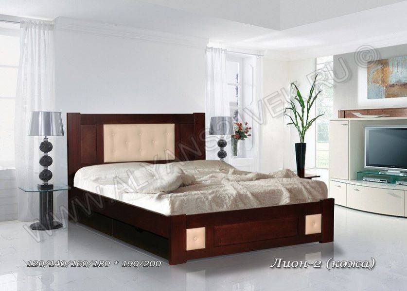 кровать лион кожа в Нижневартовске