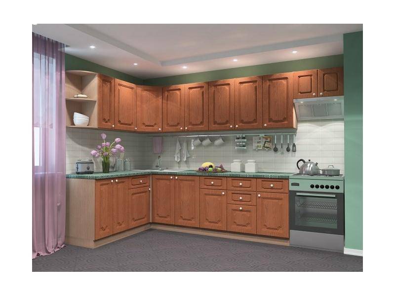 кухня угловая яблочный штрудель в Нижневартовске