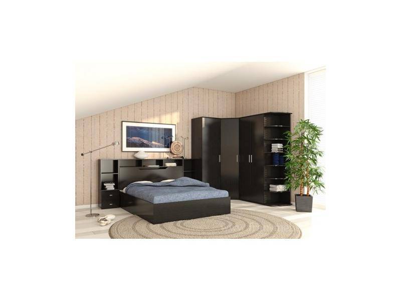 мебель для спальни в темном цвете №2 в Нижневартовске