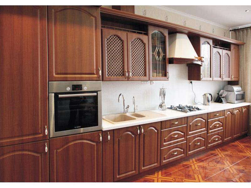 кухня прямая классика бук в Нижневартовске