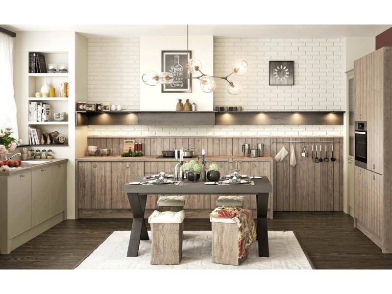 кухня в стиле модерн трэд в Нижневартовске