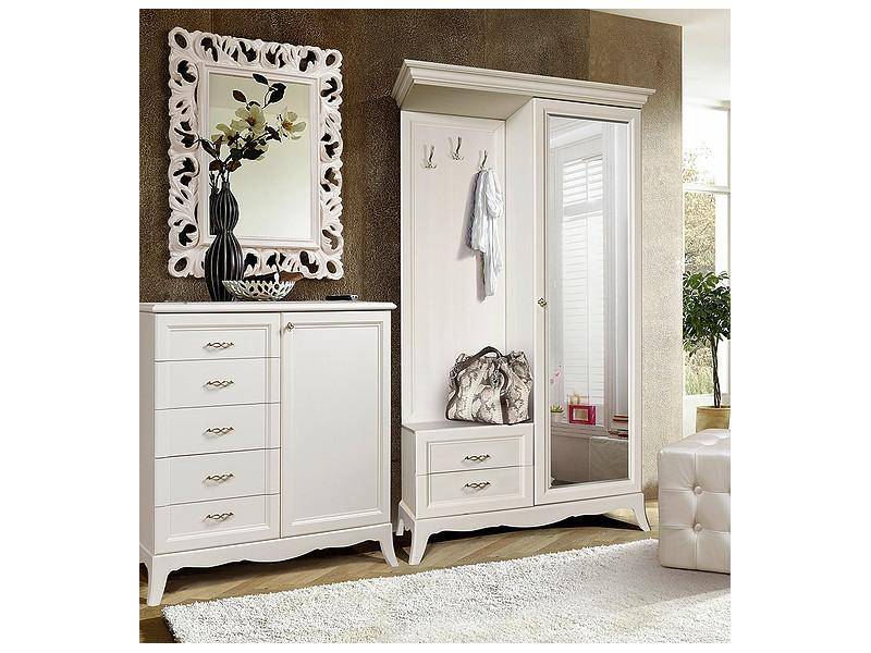 белая мебель для прихожей амели в Нижневартовске