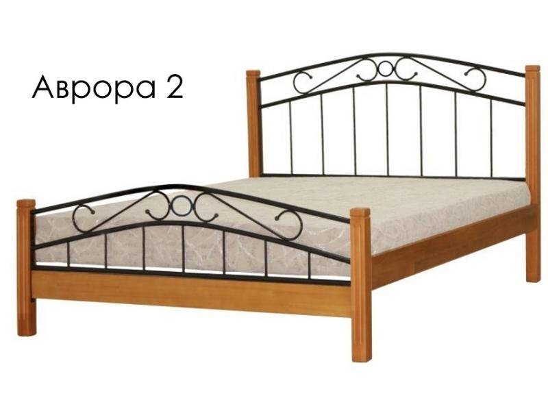 кровать аврора 2 с элементами ковки в Нижневартовске