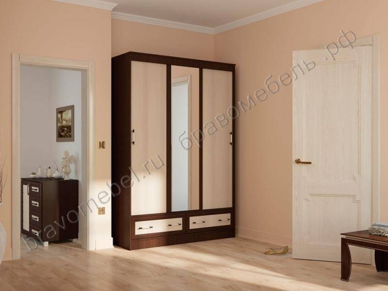 шкаф-купе с ящиками модерн в Нижневартовске