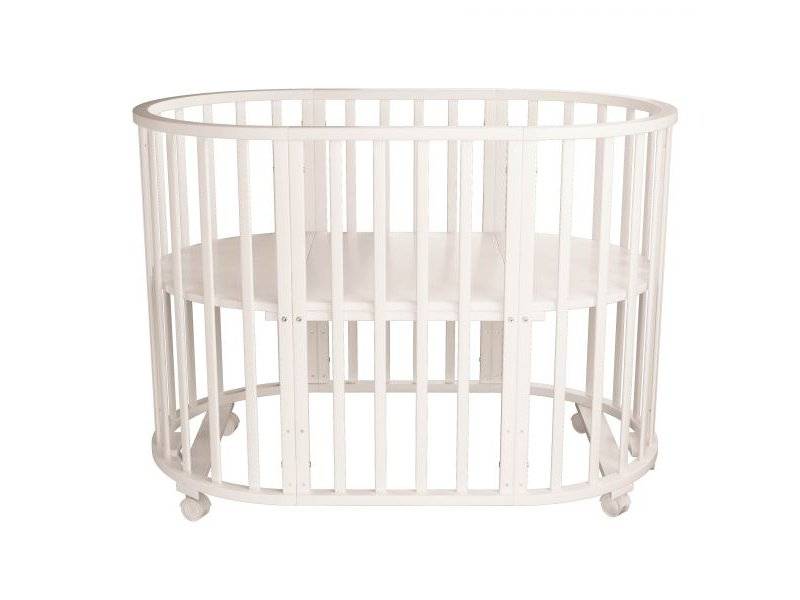 детская кроватка папа карло овальная 1/5 в Нижневартовске