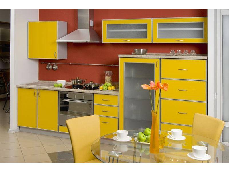 кухонный гарнитур прямой пластик в Нижневартовске