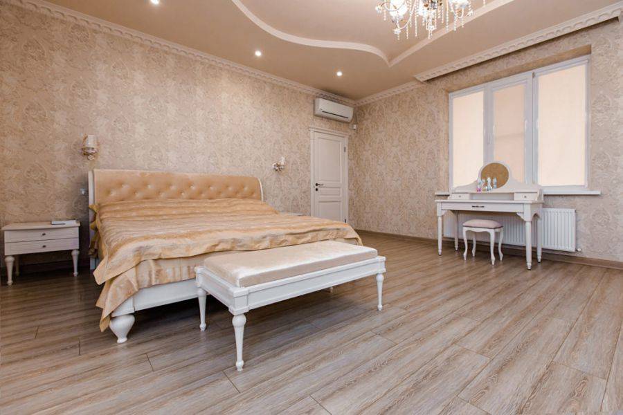 светлая спальня в Нижневартовске