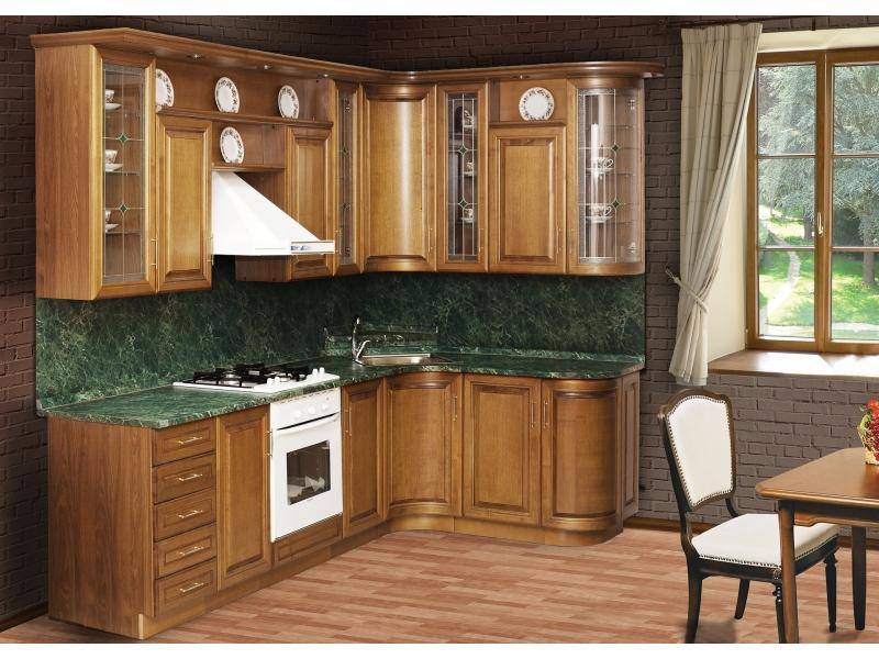 кухонный гарнитур «нижегородец мс-32» (массив) в Нижневартовске