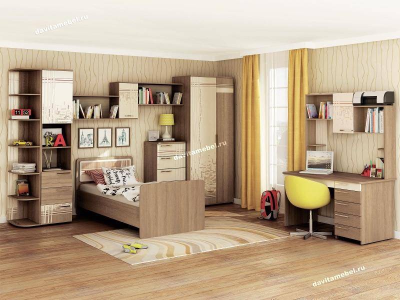 спальня подростковая бриз 2 в Нижневартовске