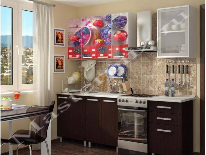 кухня эконом фотопечать в Нижневартовске