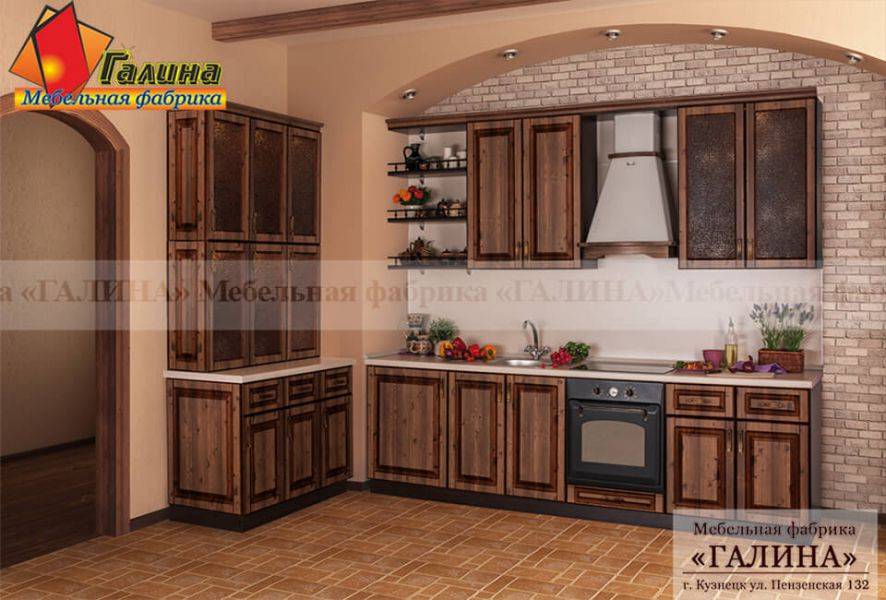 кухонный гарнитур патина 004 в Нижневартовске