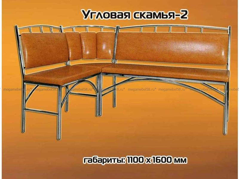 уголок кухонный на хромированном основании №2 в Нижневартовске