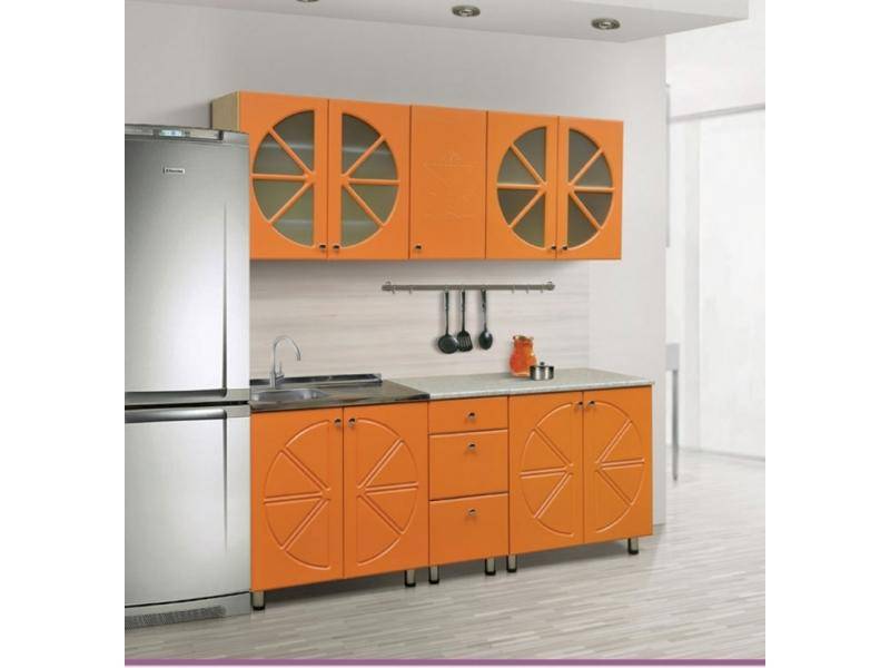 кухня апельсин мдф+пвх в Нижневартовске