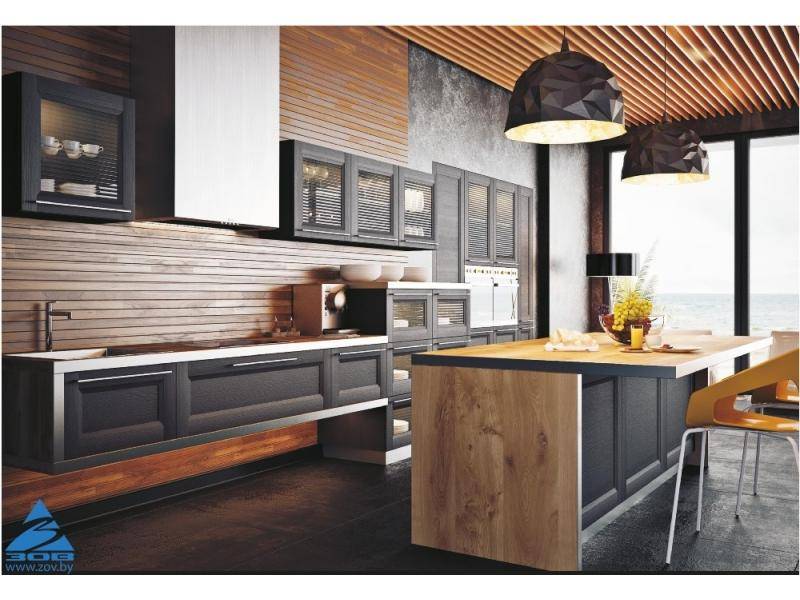 кухня с фасадом марсель 3 пп винтаж в Нижневартовске