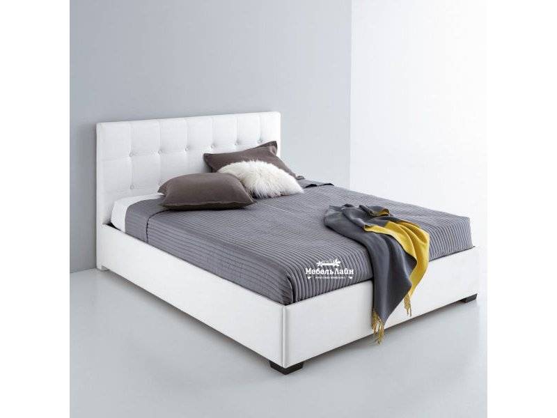 стильная и современная модель кровати из экокожи kosmo в Нижневартовске