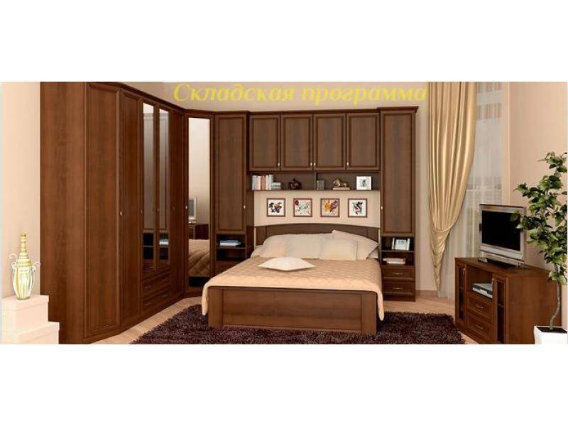 спальный гарнитур марта орех в Нижневартовске