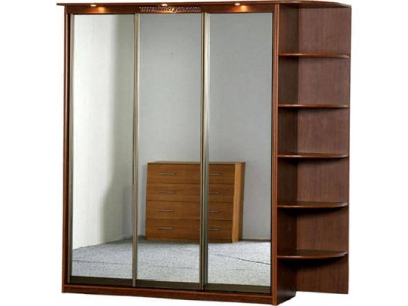 шкаф-купе с угловыми полками в Нижневартовске