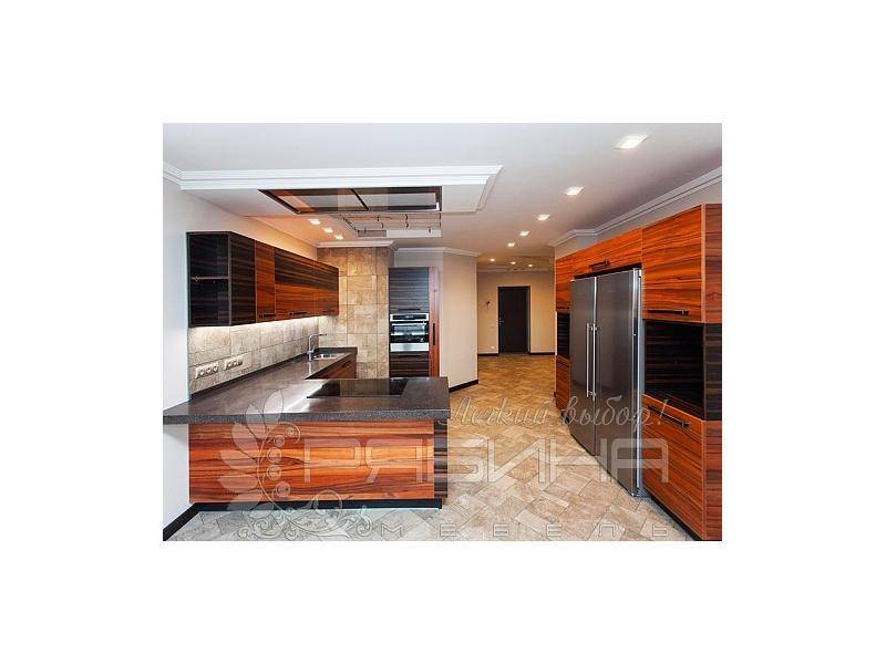 угловой кухонный гарнитур из экошпона ницца в Нижневартовске