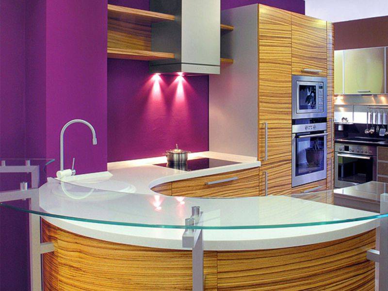 кухонный гарнитур зебрано в Нижневартовске