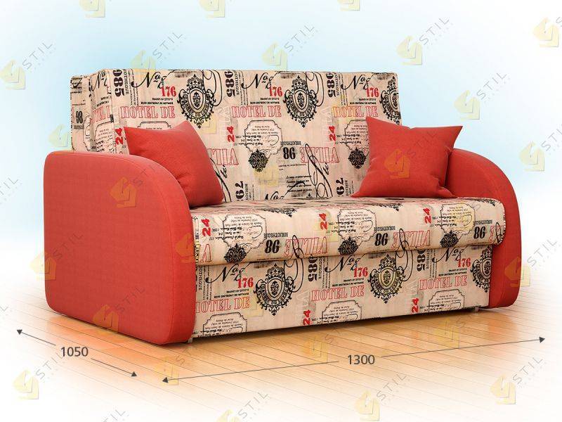 компактный диван-аккордеон бена 130 в Нижневартовске
