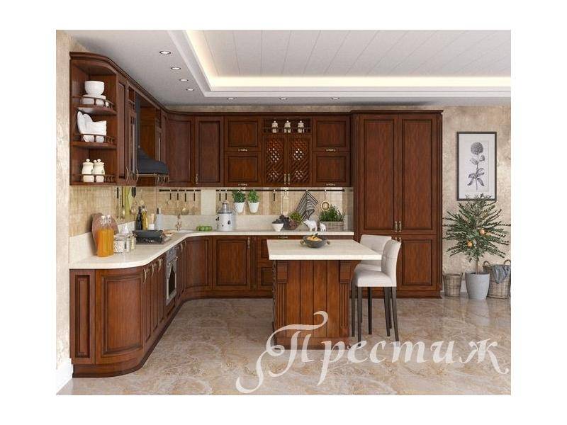 кухня из массива дерева litizia в Нижневартовске