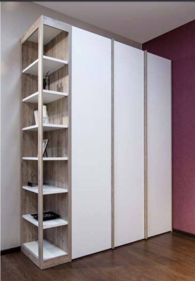 шкаф-купе отдельностоящий с угловой полкой в Нижневартовске