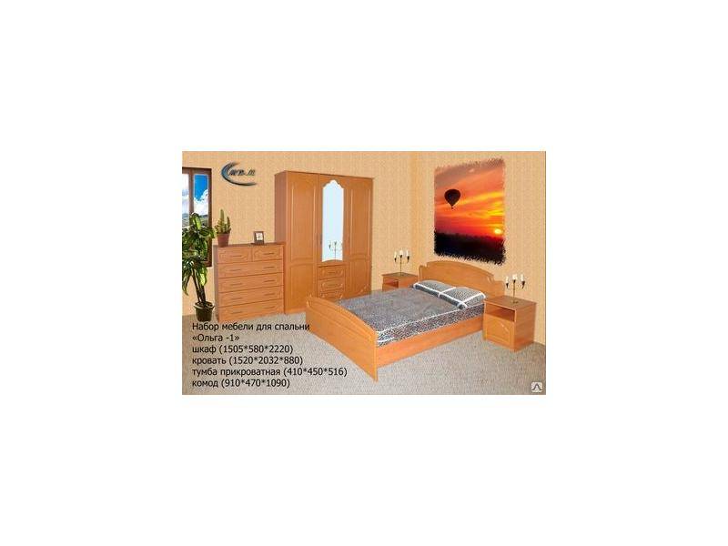 набор мебели для спальни ольга-1 в Нижневартовске