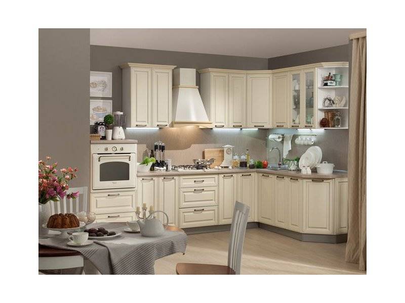 светлая угловая кухня палермо в Нижневартовске