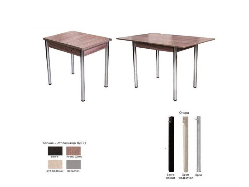 раздвижной обеденный стол простой в Нижневартовске