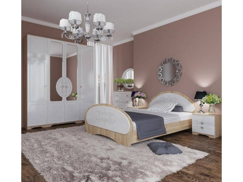 светлый спальный гарнитур мариса в Нижневартовске