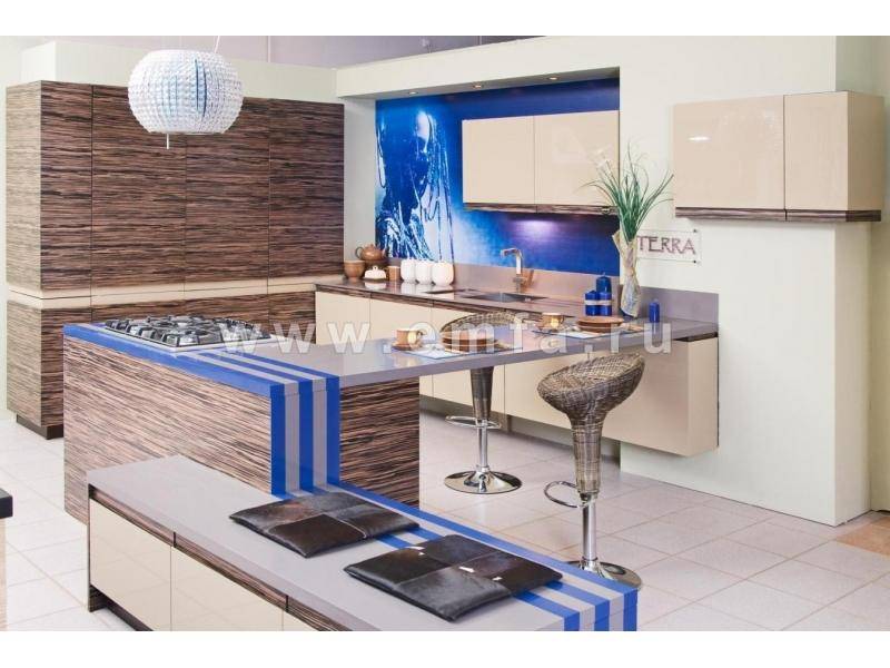 кухонный гарнитур угловой terra в Нижневартовске