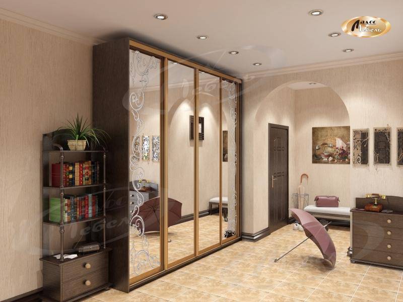 шкаф - купе «зеркальный классик» в Нижневартовске