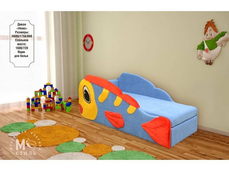 диван прямой немо в Нижневартовске