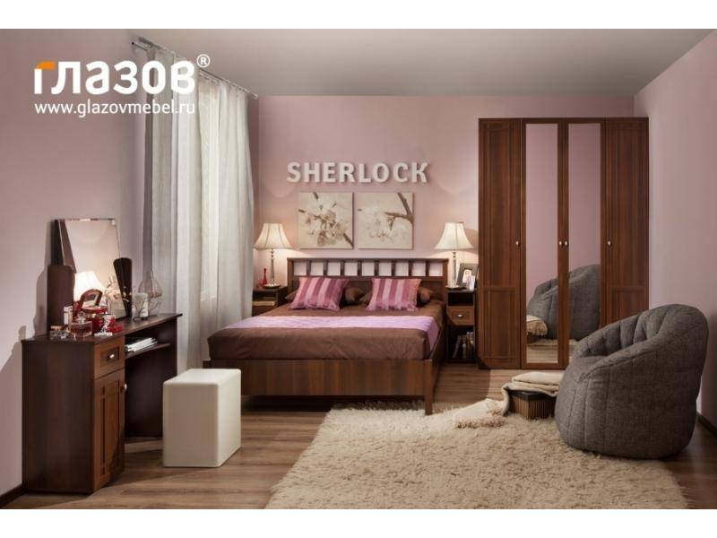 спальня sherlock в декоре орех шоколадный в Нижневартовске