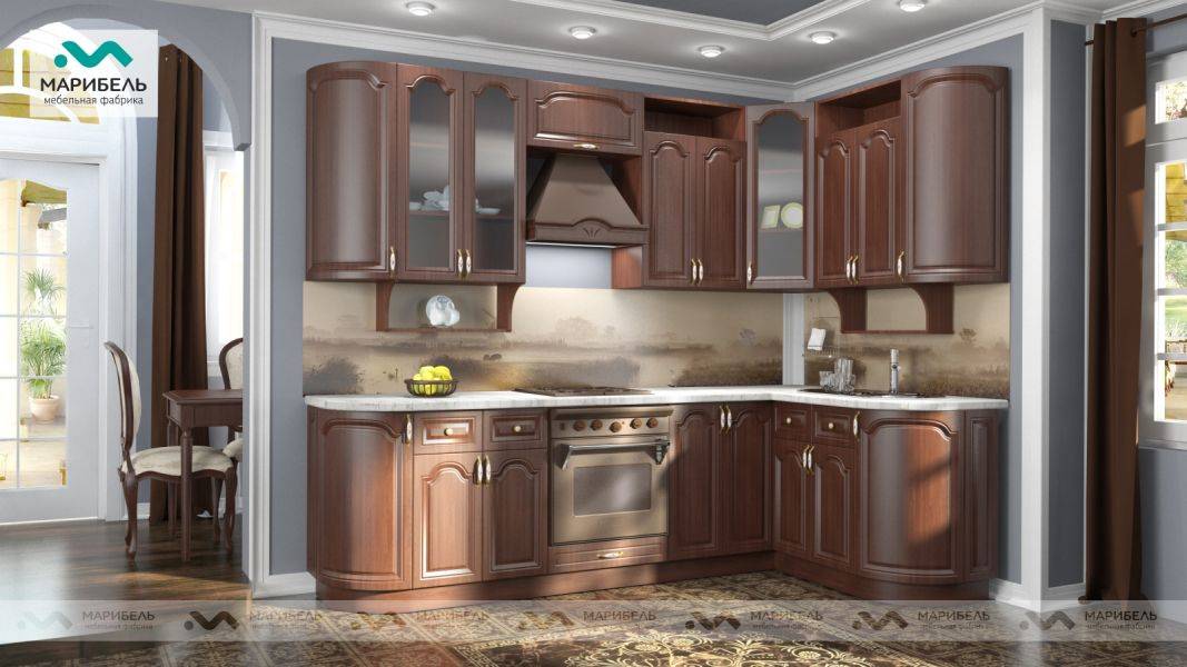 кухня ника-1 фасад классика в Нижневартовске