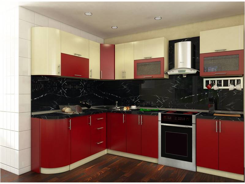 кухня угловая мдф эмели в Нижневартовске