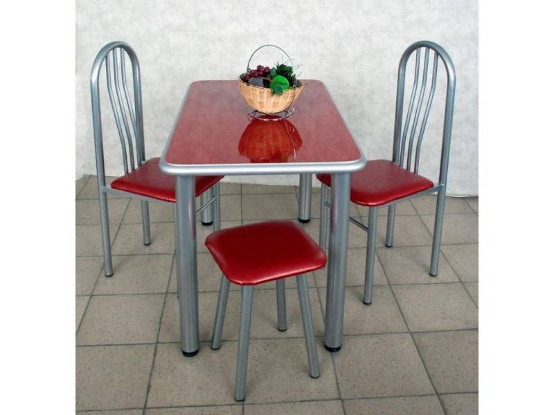 стол обеденный красный в Нижневартовске