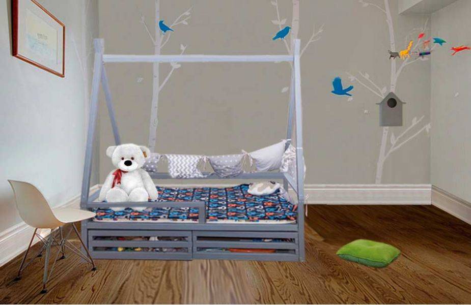 кровать-домик райский шалаш в Нижневартовске