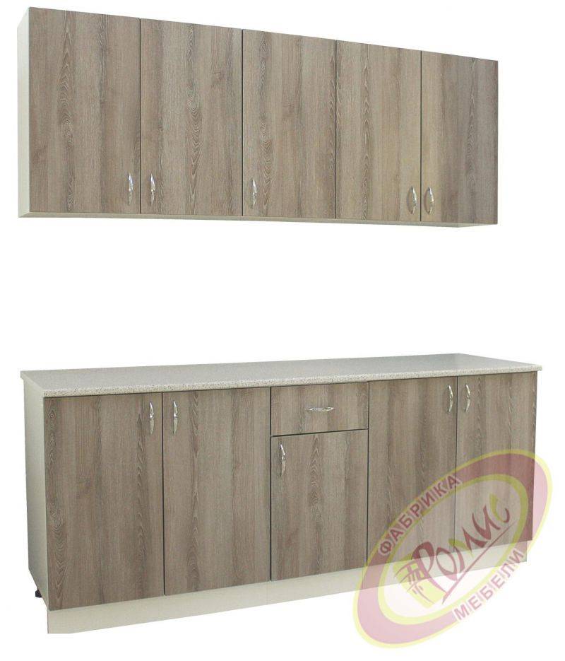 кухня ромис 1 с фасадами из лдсп в Нижневартовске