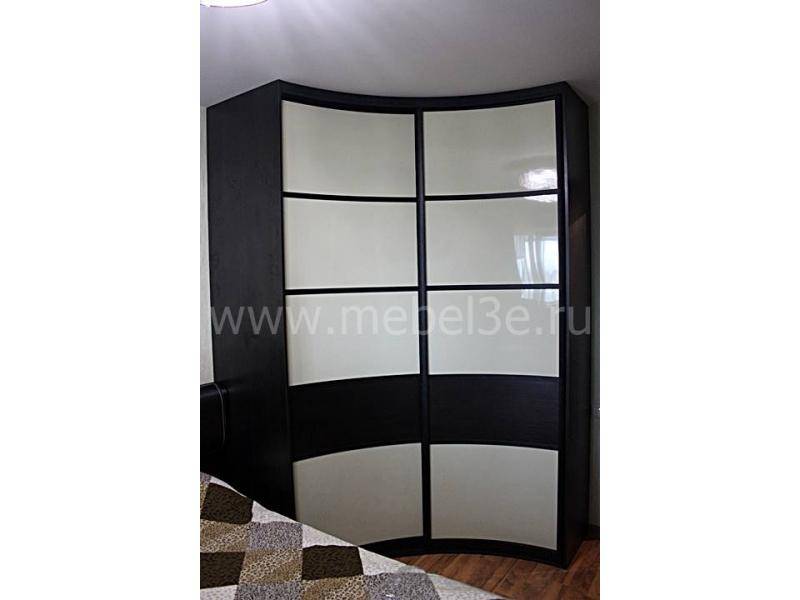 угловой радиусный шкаф купе в Нижневартовске