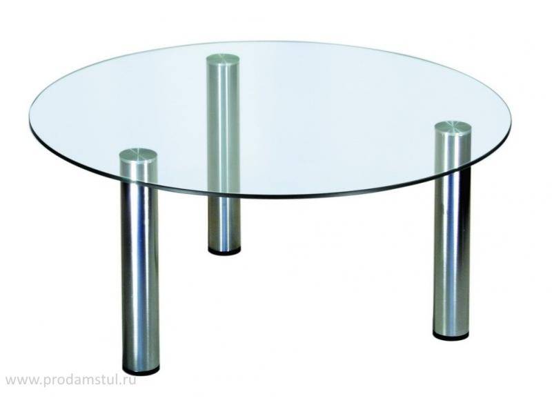 стол журнальный рекорд 6 хром в Нижневартовске